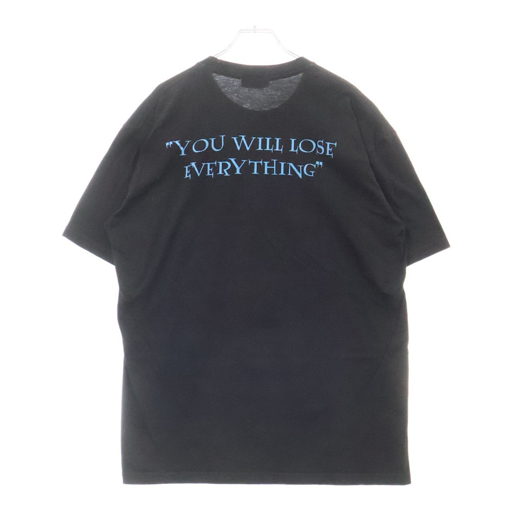 VINTAGE(ヴィンテージ) 00S Harry Potter ハリーポッター ヴォルデモート プリント 半袖Tシャツ ブラック
