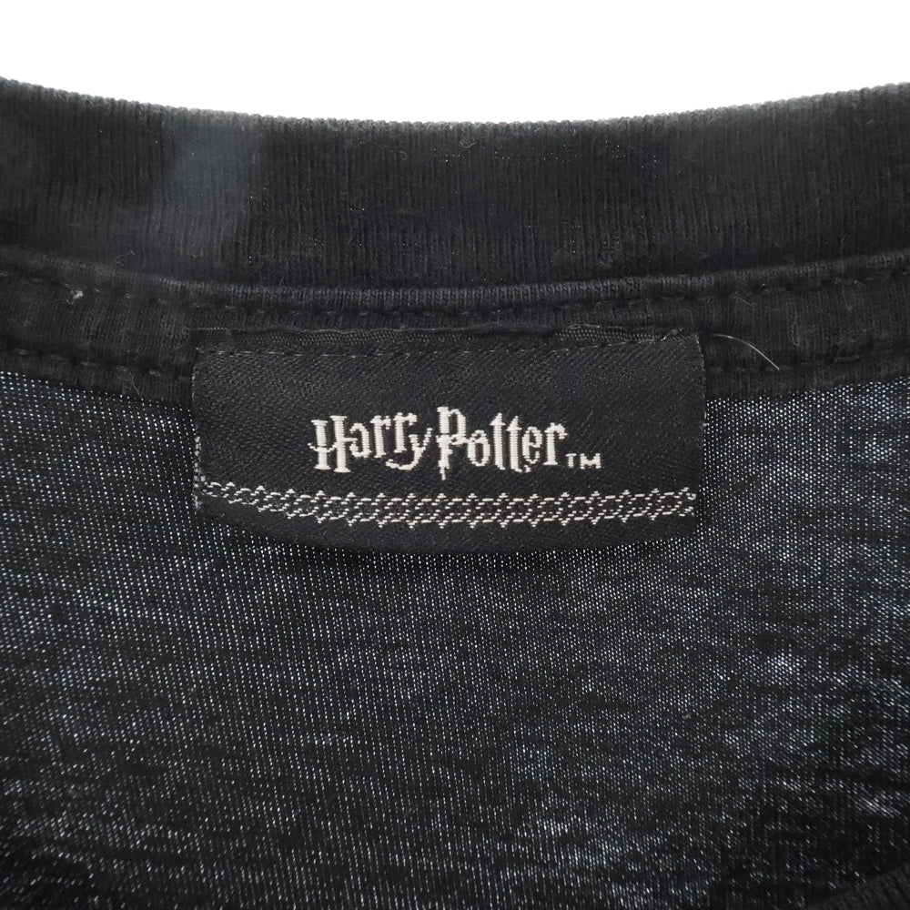 VINTAGE(ヴィンテージ) 00S Harry Potter ハリーポッター ヴォルデモート プリント 半袖Tシャツ ブラック