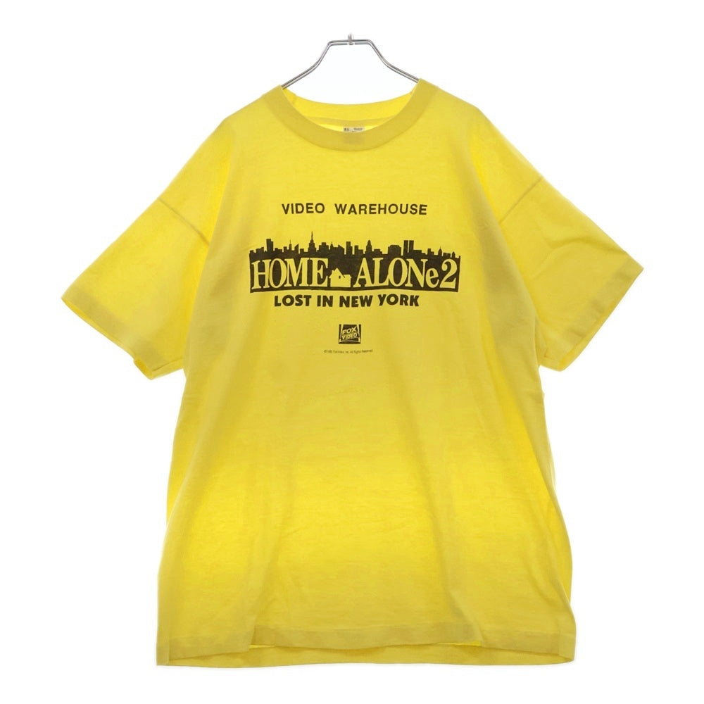 VINTAGE(ヴィンテージ) 90S HOME ALONE 2 ホームアローン 半袖Tシャツ イエロー
