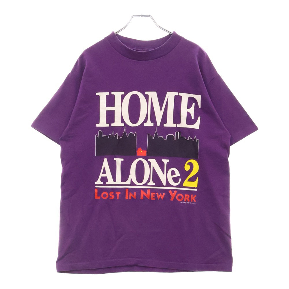 VINTAGE(ヴィンテージ) 90S HOME ALONE 2 Promo ホームアローン 半袖Tシャツ パープル