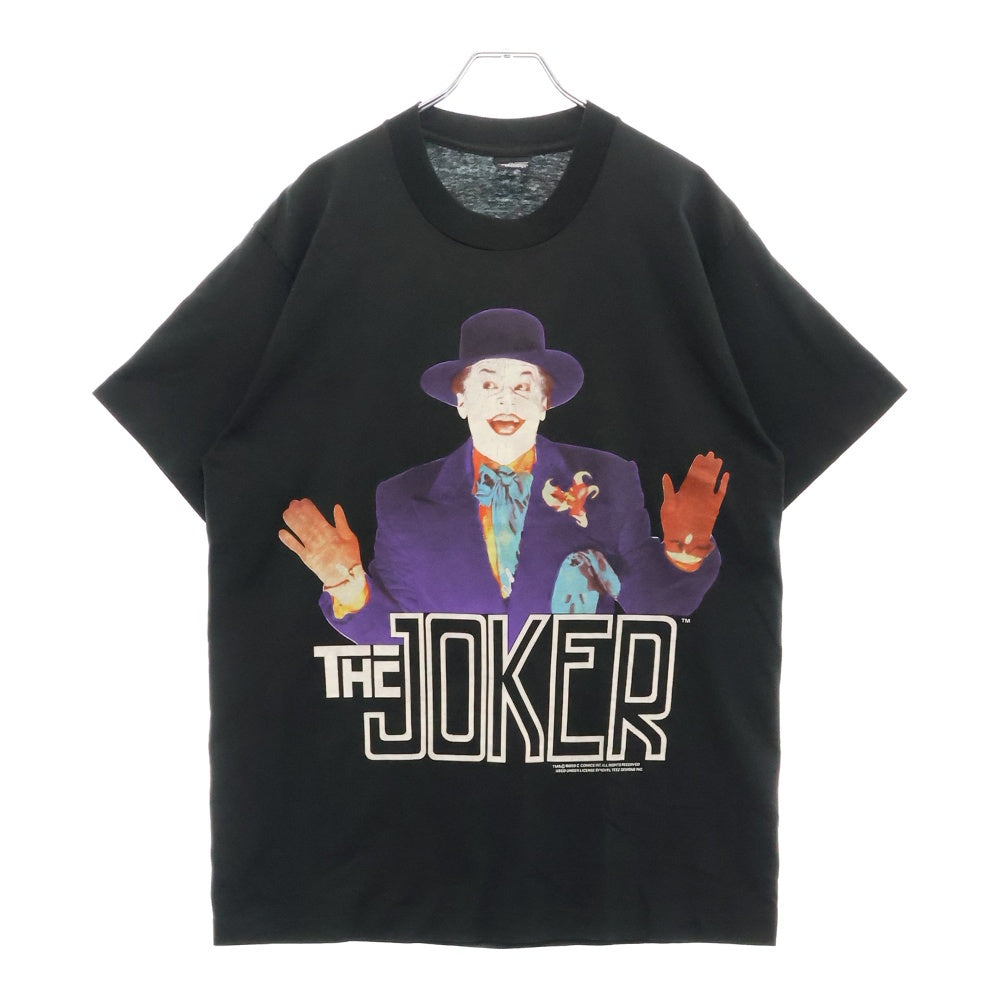 VINTAGE(ヴィンテージ) 90S THE JOKER BATMAN MOVIE PROMO ジョーカー プリント 半袖Tシャツ ブラック