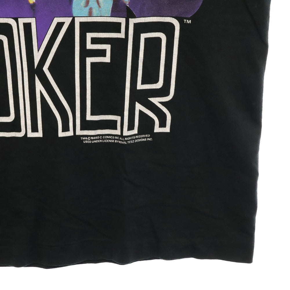 VINTAGE(ヴィンテージ) 90S THE JOKER BATMAN MOVIE PROMO ジョーカー プリント 半袖Tシャツ ブラック