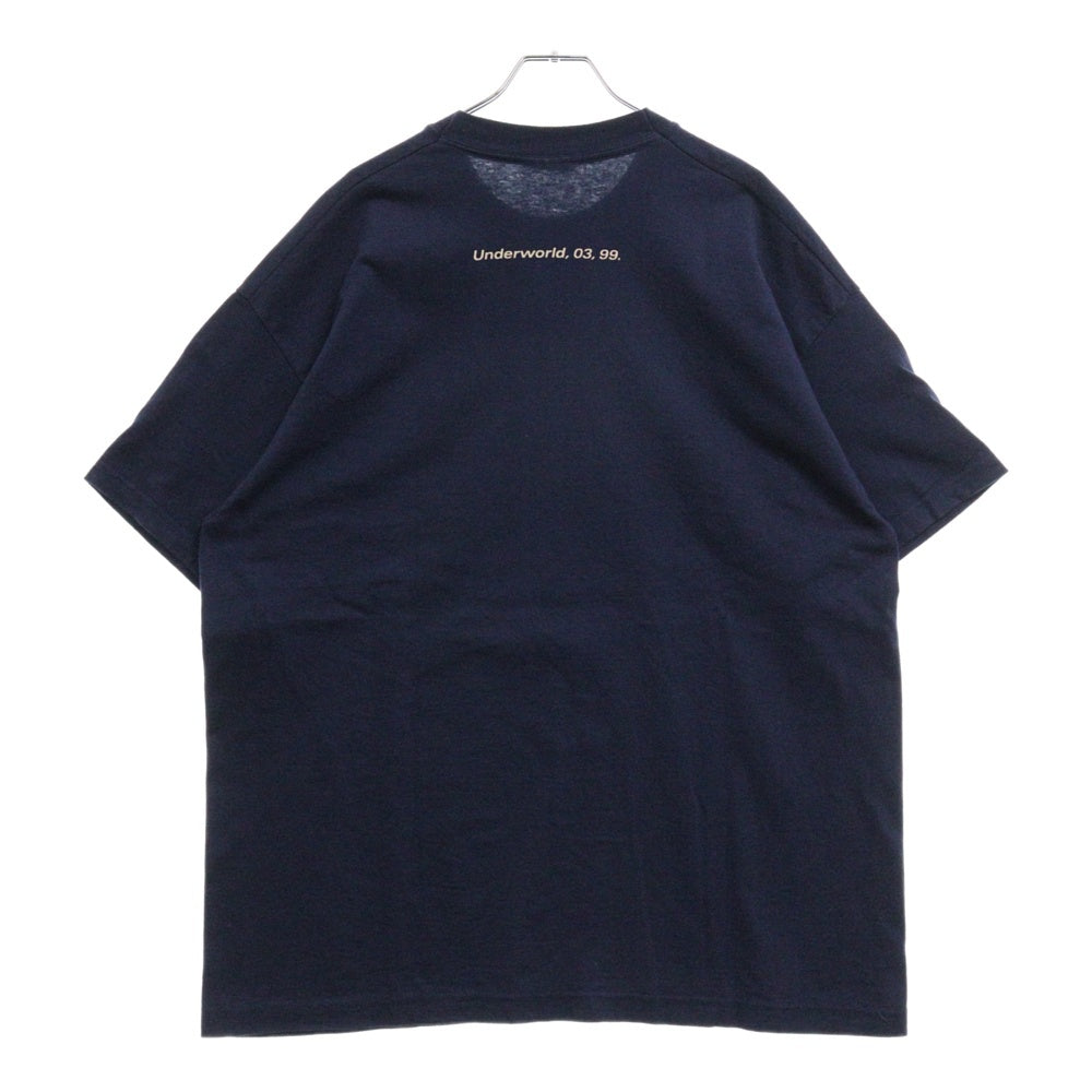 VINTAGE(ヴィンテージ) 90s Underworld アンダーワールド Tシャツ 半袖カットソー ネイビー