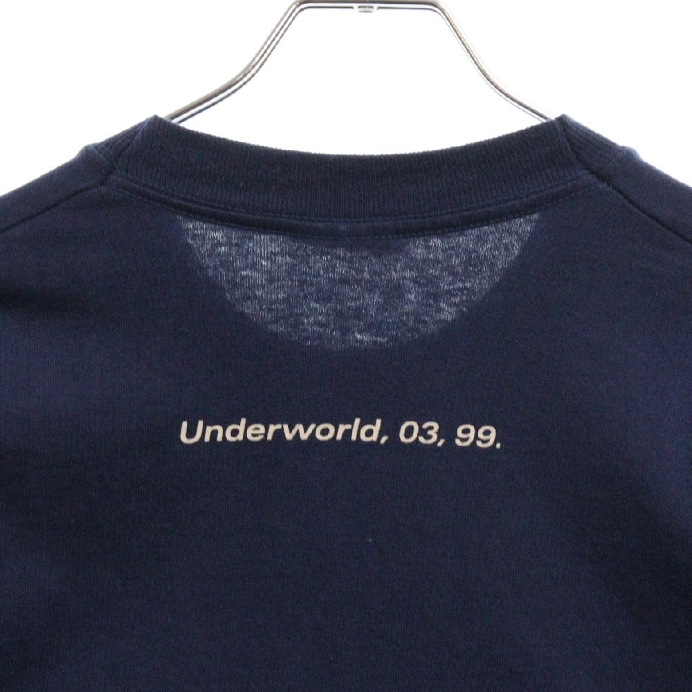 VINTAGE(ヴィンテージ) 90s Underworld アンダーワールド Tシャツ 半袖カットソー ネイビー
