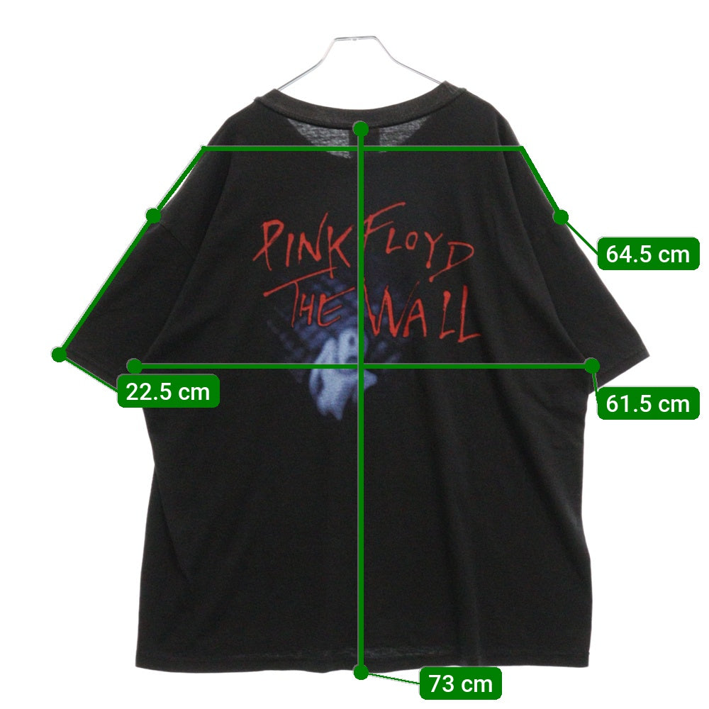 VINTAGE(ヴィンテージ) 00s PINK FLOYD THE WALL ピンクフロイド ザウォール Tシャツ 半袖カットソー ブラック