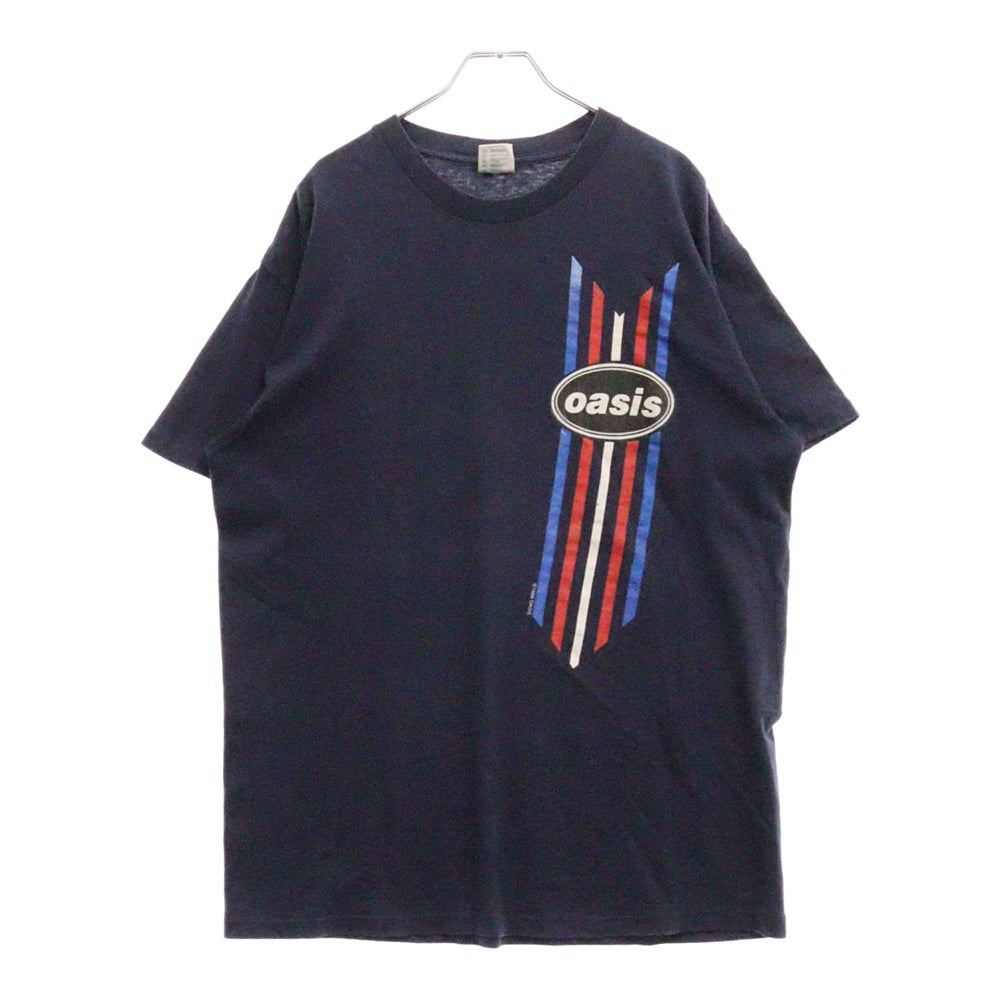 VINTAGE(ヴィンテージ) 90s OASIS AMERICAN PROMO TOUR オアシス アメリカンプロモツアー Tシャツ 半袖カットソー ネイビー
