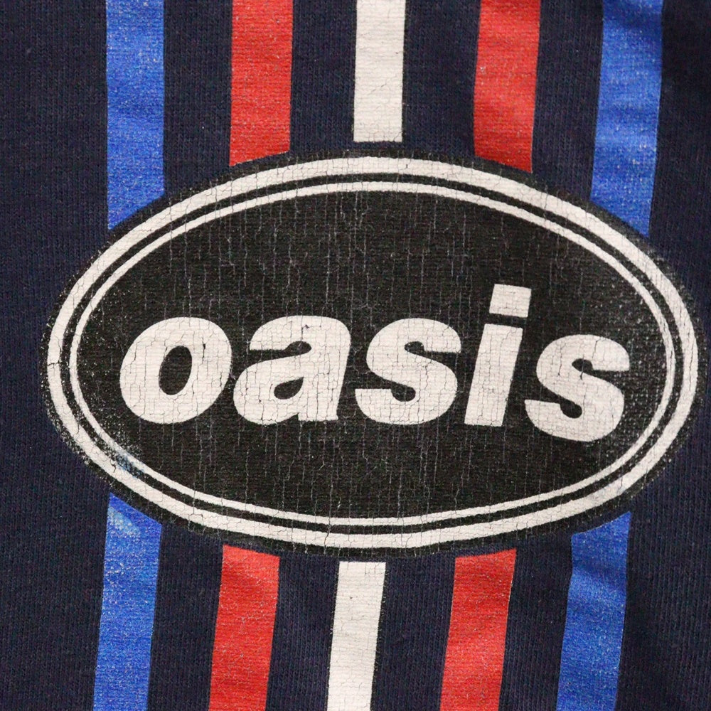 VINTAGE(ヴィンテージ) 90s OASIS AMERICAN PROMO TOUR オアシス アメリカンプロモツアー Tシャツ 半袖カットソー ネイビー