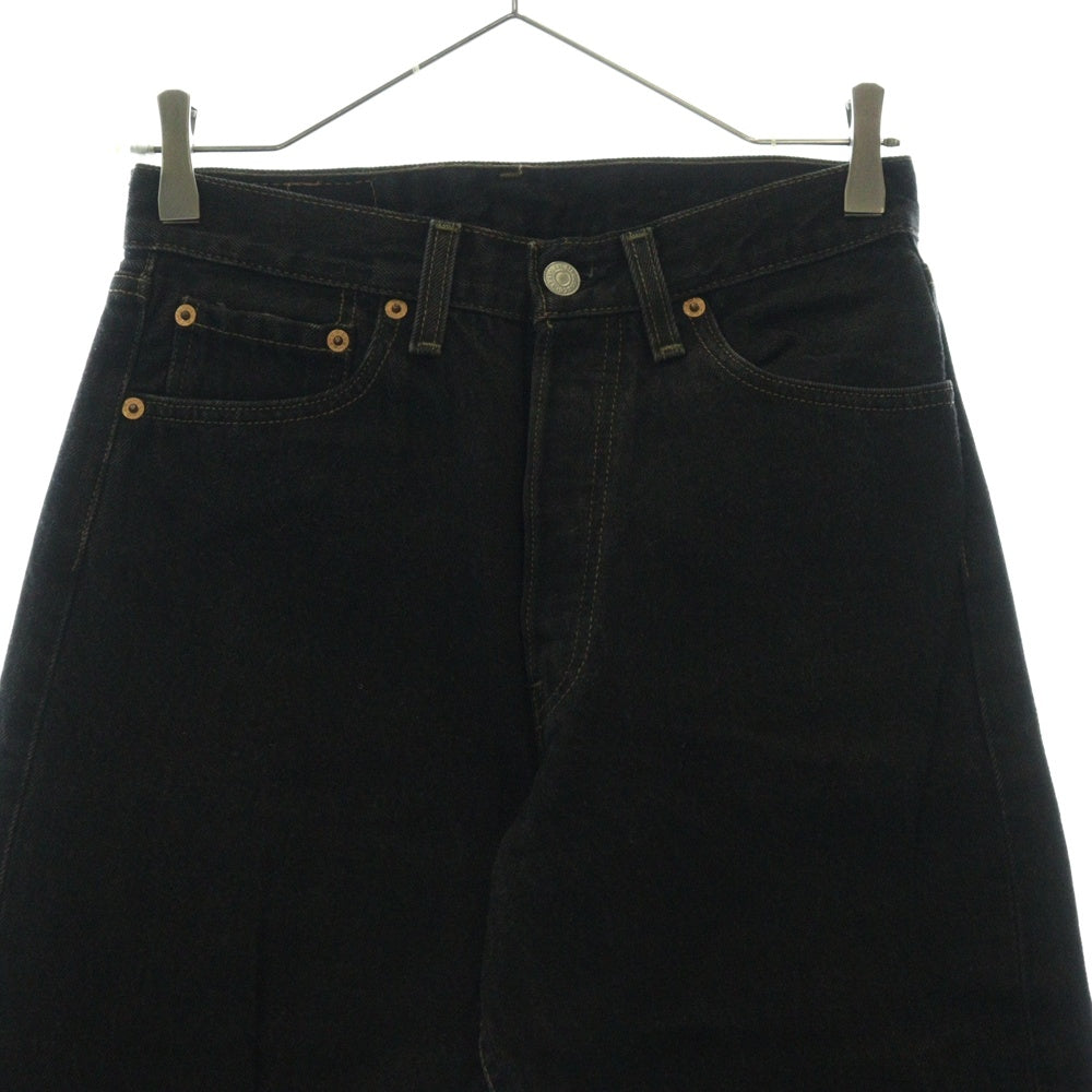 Levi's(リーバイス) 90S 501 先染め ブラックデニムパンツ ボタン裏544 ブラック