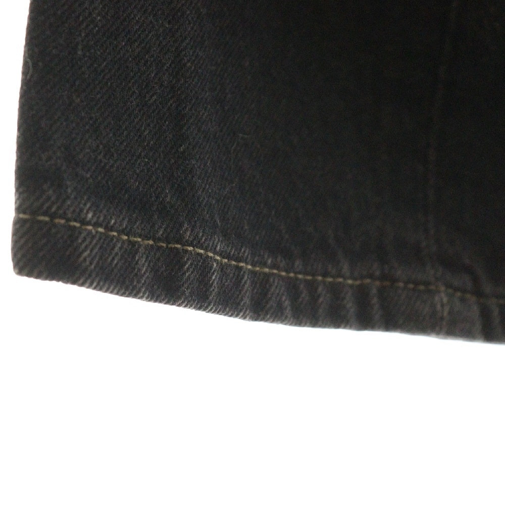 Levi's(リーバイス) 90S 501 先染め ブラックデニムパンツ ボタン裏544 ブラック