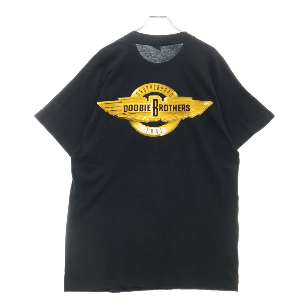 VINTAGE(ヴィンテージ) 90s DOOBIE BROTHERS ドゥービーブラザーズ Tシャツ 半袖カットソー ブラック