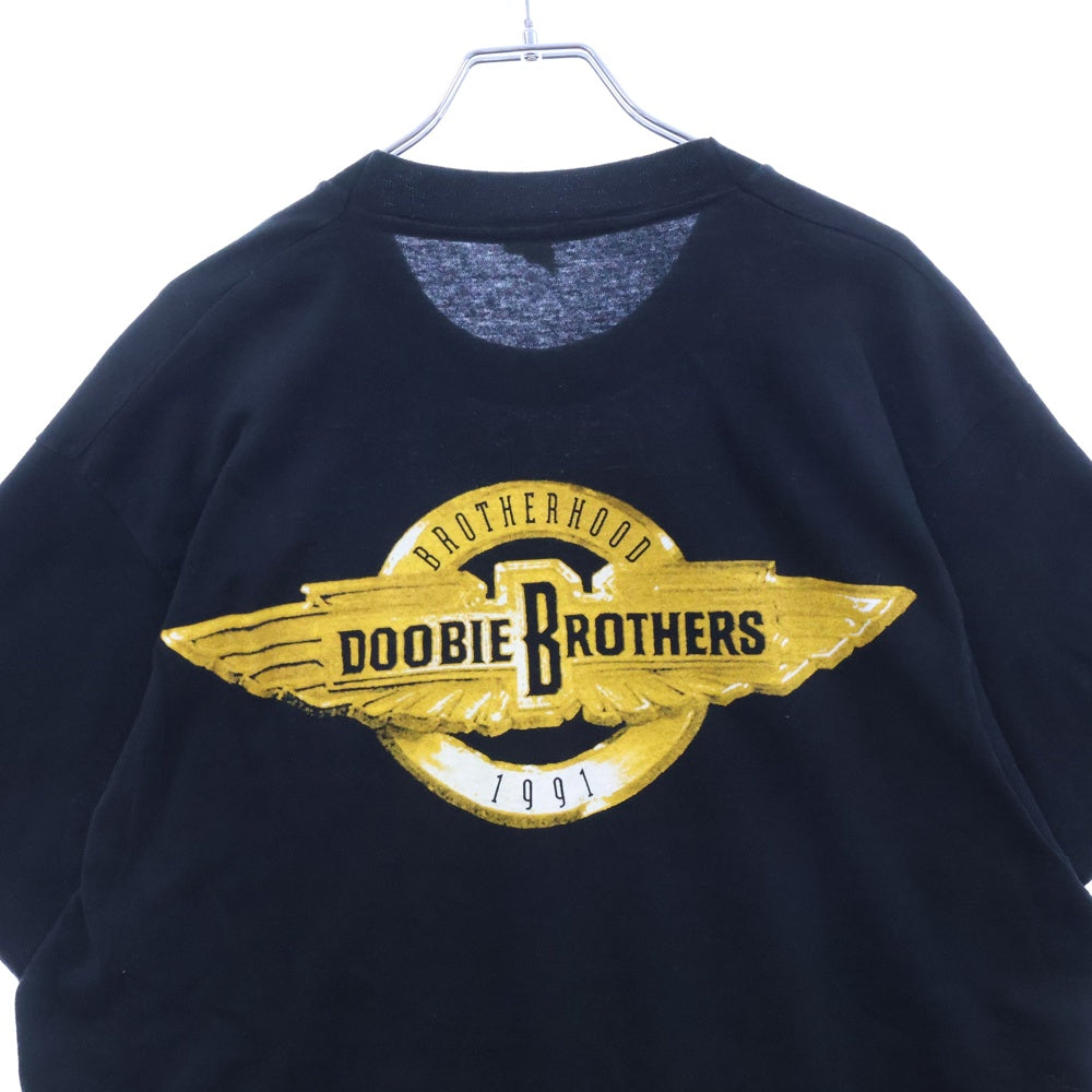 VINTAGE(ヴィンテージ) 90s DOOBIE BROTHERS ドゥービーブラザーズ Tシャツ 半袖カットソー ブラック