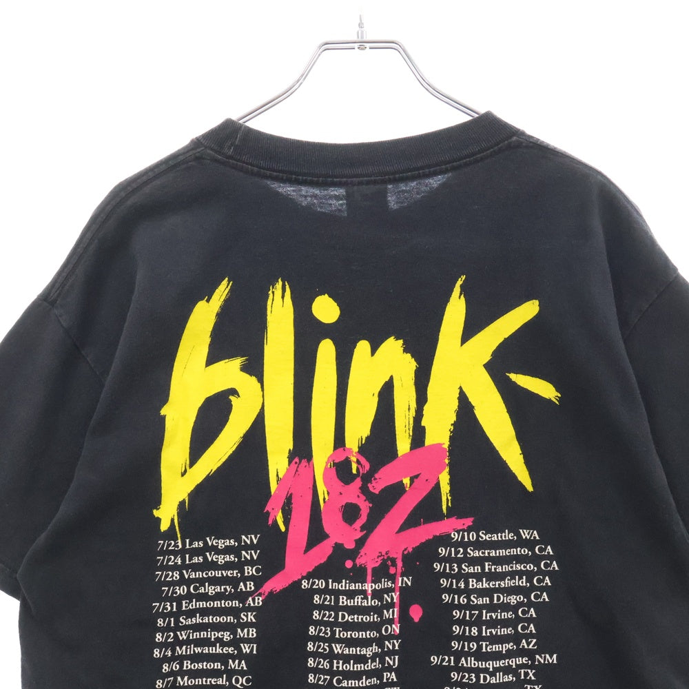VINTAGE(ヴィンテージ) 00s BLINK 182 ブリンク ワン エイティートゥー Tシャツ 半袖カットソー ブラック