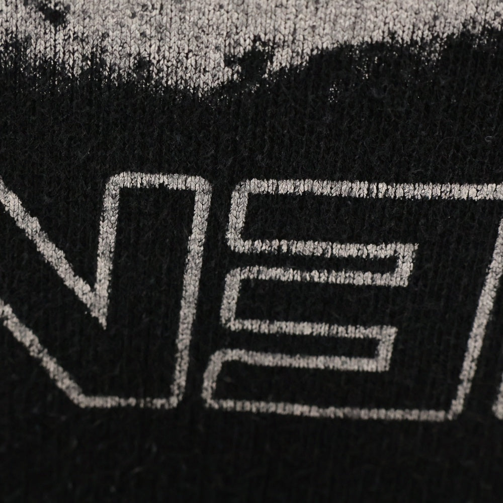 VINTAGE(ヴィンテージ) 90-00s Eminem Boot Hoodie エミネム ブートレグ 両目プリントプルオーバーパーカー フーディー ブラック