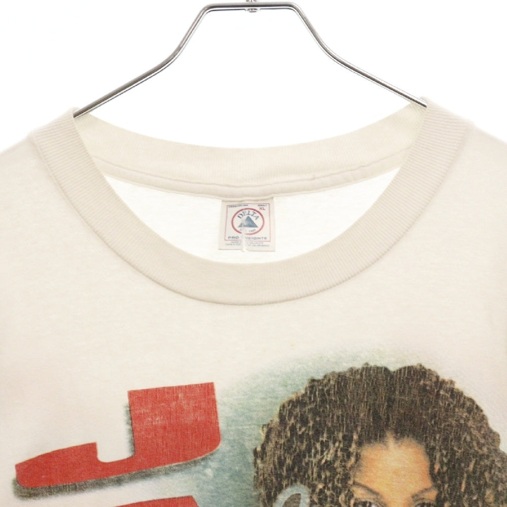 VINTAGE(ヴィンテージ) 90s Janet Jackson TEE ジャネットジャクソン 両面プリント半袖Tシャツ カットソー ホワイト