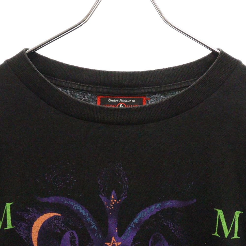 VINTAGE(ヴィンテージ) 90s Marilyn Manson When I'm God Everyone Dies LS TEE マリリンマンソン 両面プリント長袖Tシャツ 長袖カットソー ブラック