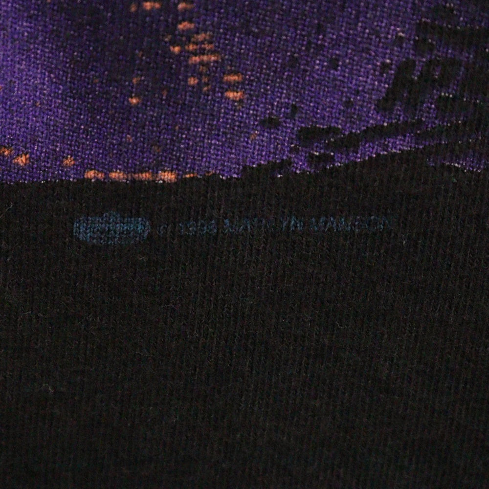 VINTAGE(ヴィンテージ) 90s Marilyn Manson When I'm God Everyone Dies LS TEE マリリンマンソン 両面プリント長袖Tシャツ 長袖カットソー ブラック