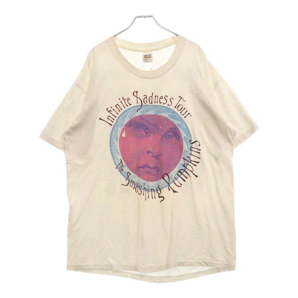 VINTAGE(ヴィンテージ) 90s THE SMASHING PUMPKINS INFINITE SADNESS TOUR '96 TEE スマッシング・パンプキンズ バンド両面プリント半袖Tシャツ カットソー ホワイト
