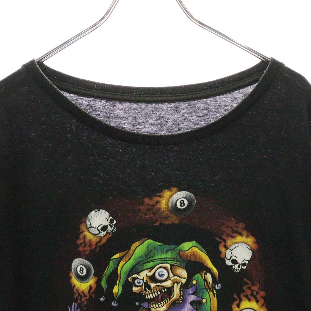 VINTAGE(ヴィンテージ) 00S juggler ジャグラー プリント ロングスリーブ 長袖Tシャツ ブラック