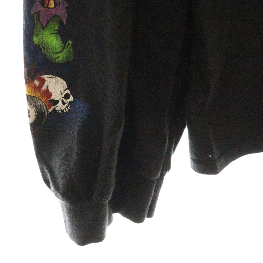 VINTAGE(ヴィンテージ) 00S juggler ジャグラー プリント ロングスリーブ 長袖Tシャツ ブラック