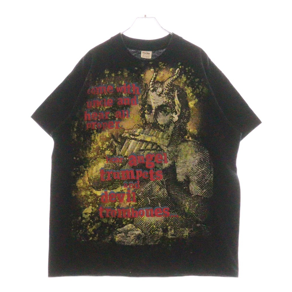 VINTAGE(ヴィンテージ) DONROCK ONE OF THEM SATAN TEE ドンロック ワンオブゼム サタン Tシャツ 半袖カットソー ブラック