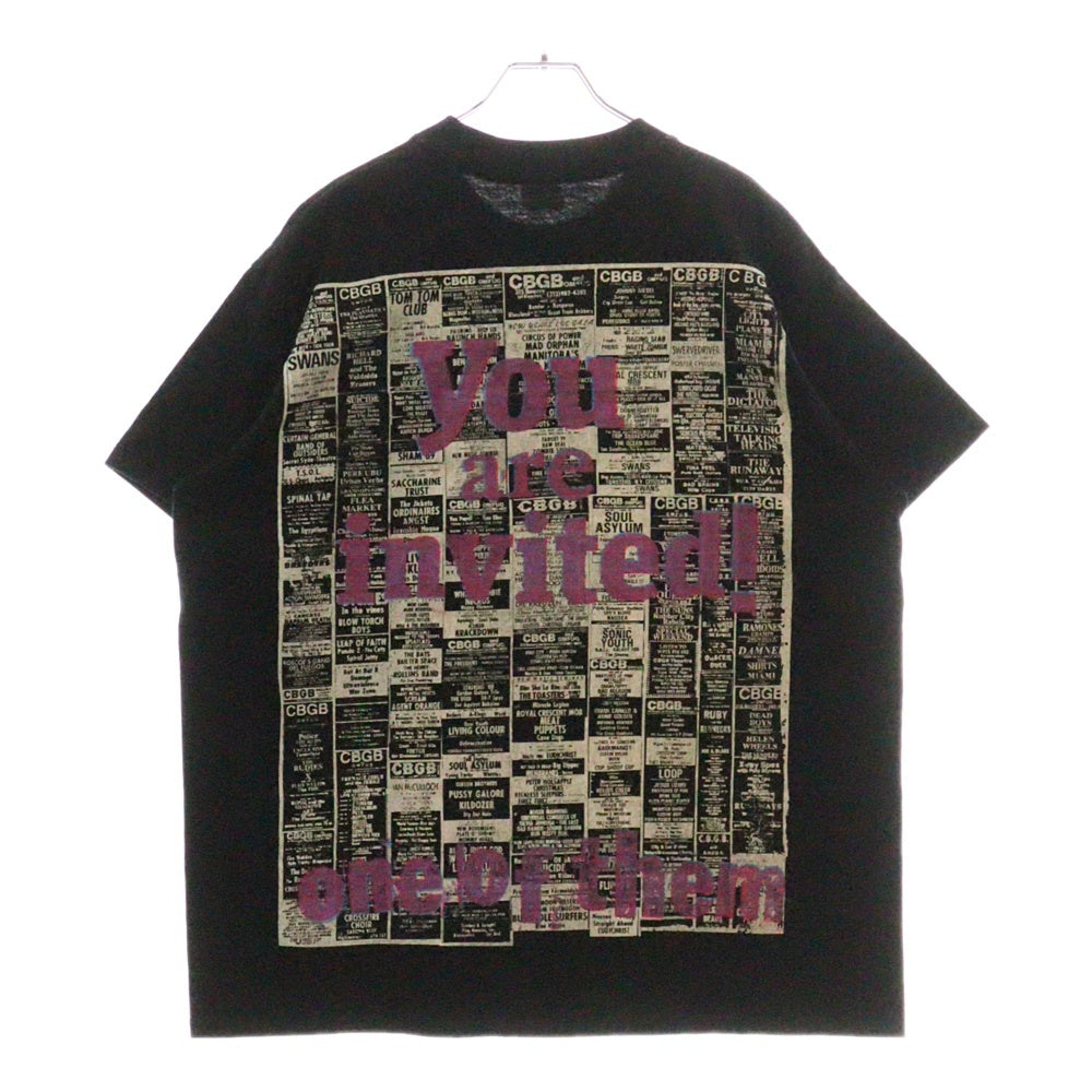 VINTAGE(ヴィンテージ) DONROCK ONE OF THEM SATAN TEE ドンロック ワンオブゼム サタン Tシャツ 半袖カットソー ブラック