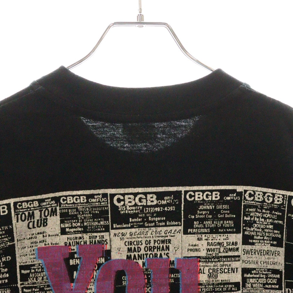 VINTAGE(ヴィンテージ) DONROCK ONE OF THEM SATAN TEE ドンロック ワンオブゼム サタン Tシャツ 半袖カットソー ブラック