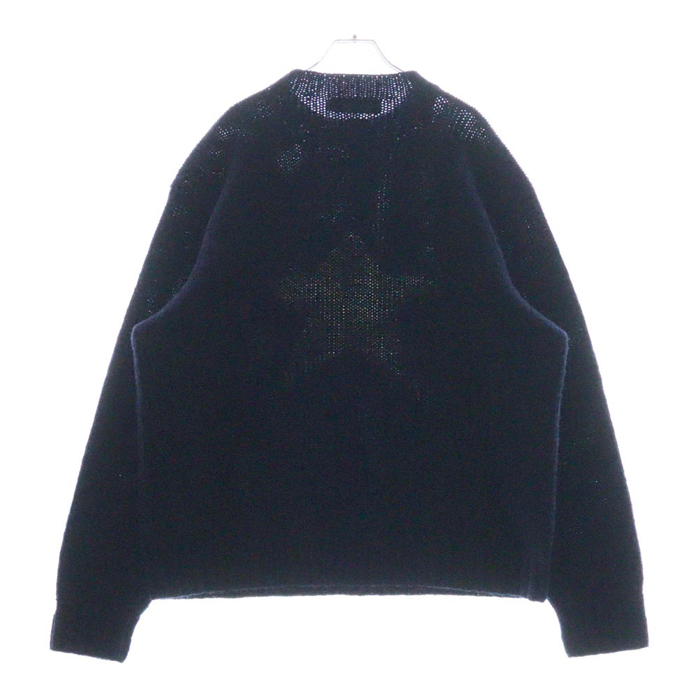 POLO RALPH LAUREN(ポロラルフローレン) 90s ONE STAR HAND KNIT ワンスター ハンドニット ネイビー