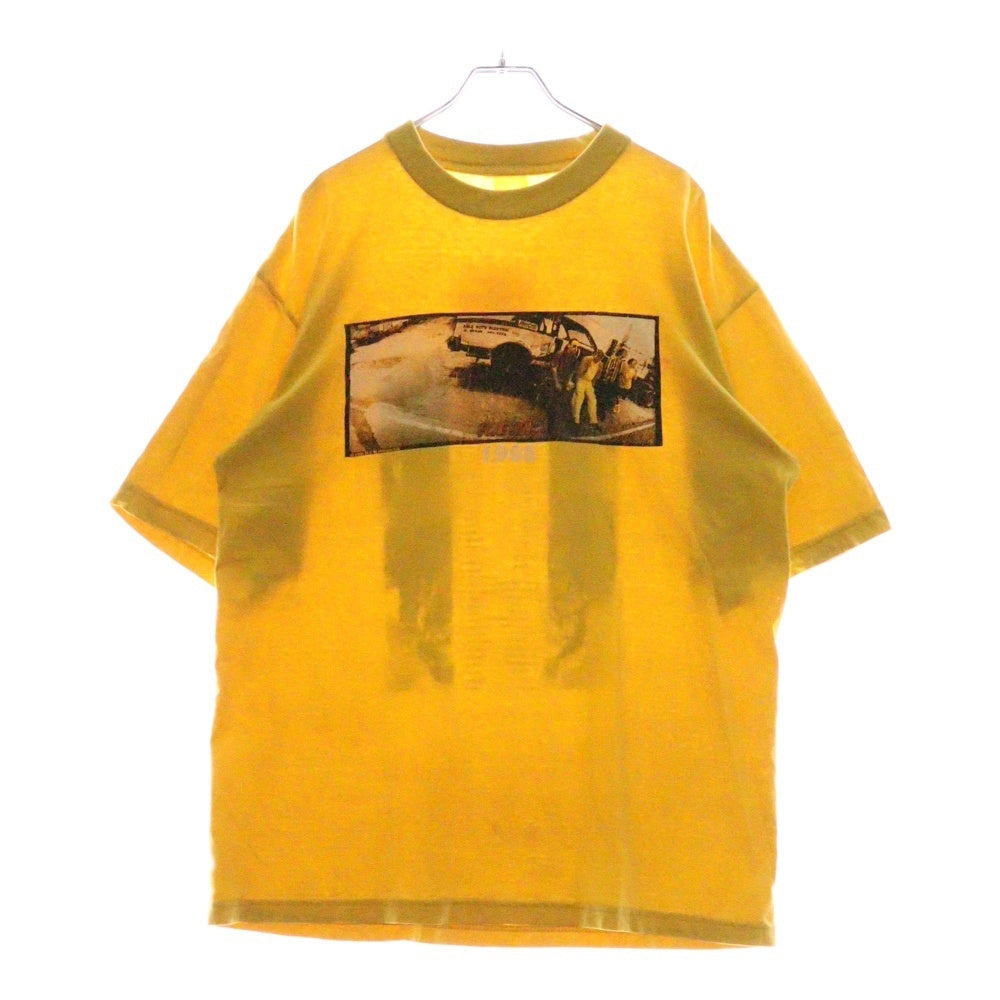 VINTAGE(ヴィンテージ) 90s R.E.M 1995 TOUR Tシャツ 半袖カットソー イエロー
