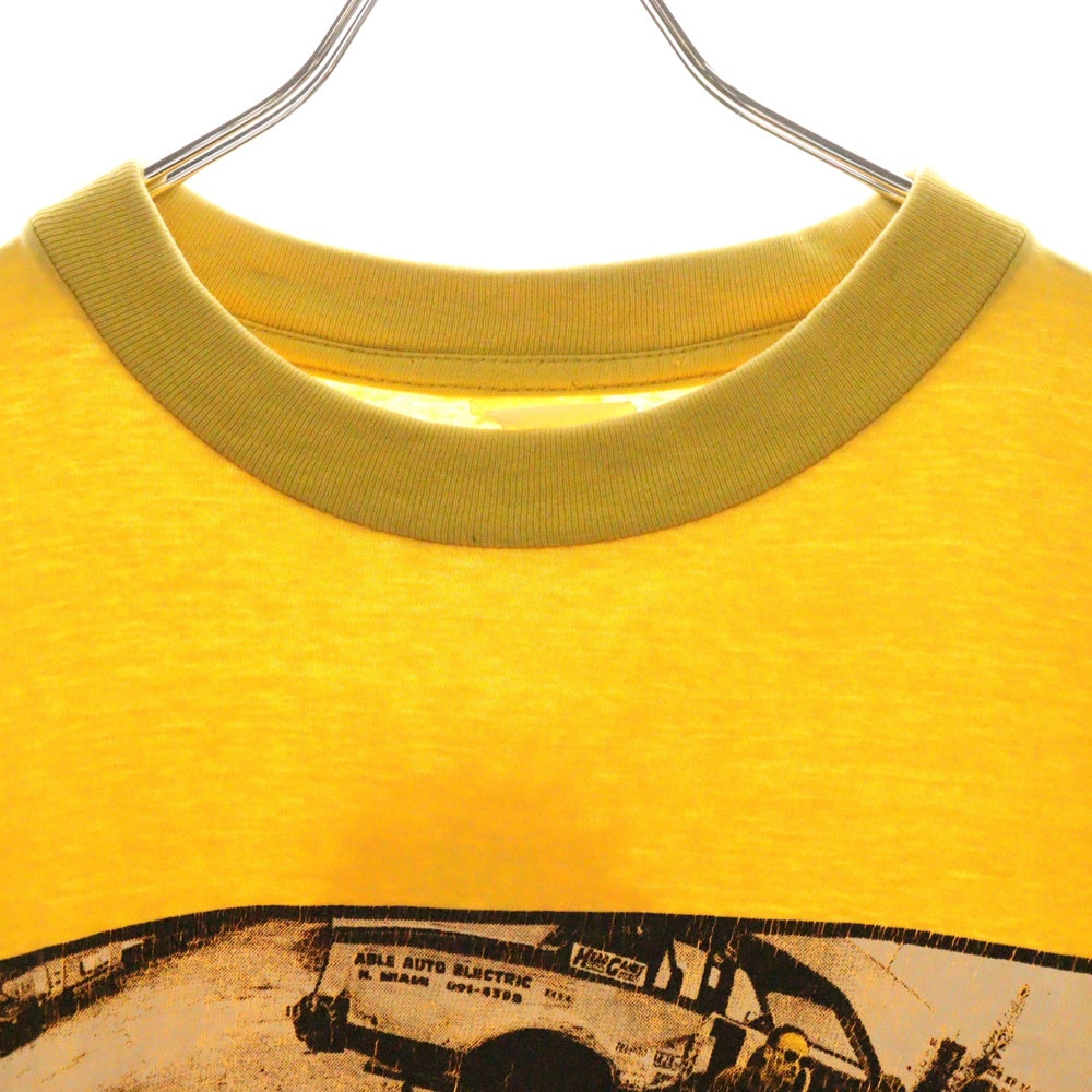 VINTAGE(ヴィンテージ) 90s R.E.M 1995 TOUR Tシャツ 半袖カットソー イエロー