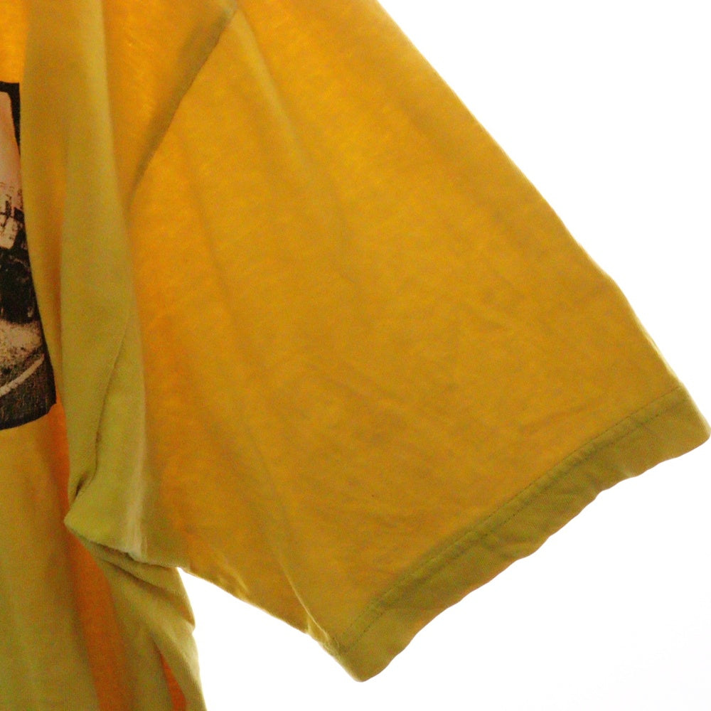 VINTAGE(ヴィンテージ) 90s R.E.M 1995 TOUR Tシャツ 半袖カットソー イエロー