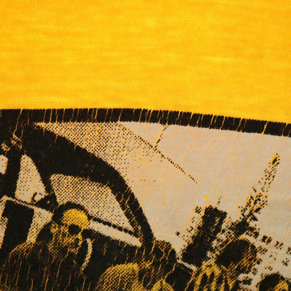 VINTAGE(ヴィンテージ) 90s R.E.M 1995 TOUR Tシャツ 半袖カットソー イエロー