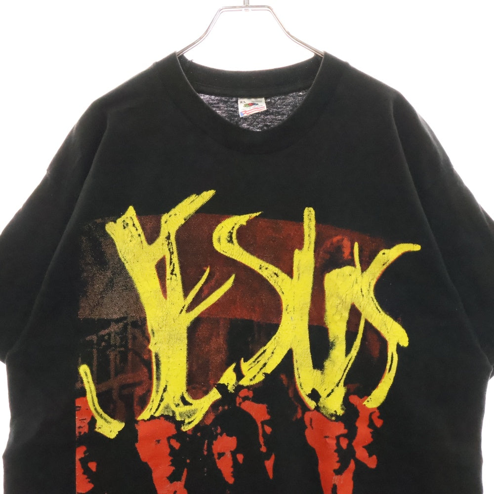 VINTAGE(ヴィンテージ) 90s THE JESUS AND MARY CHAIN ROLLERCOASTER ジーザス&メリーチェイン Tシャツ 半袖カットソー ブラック