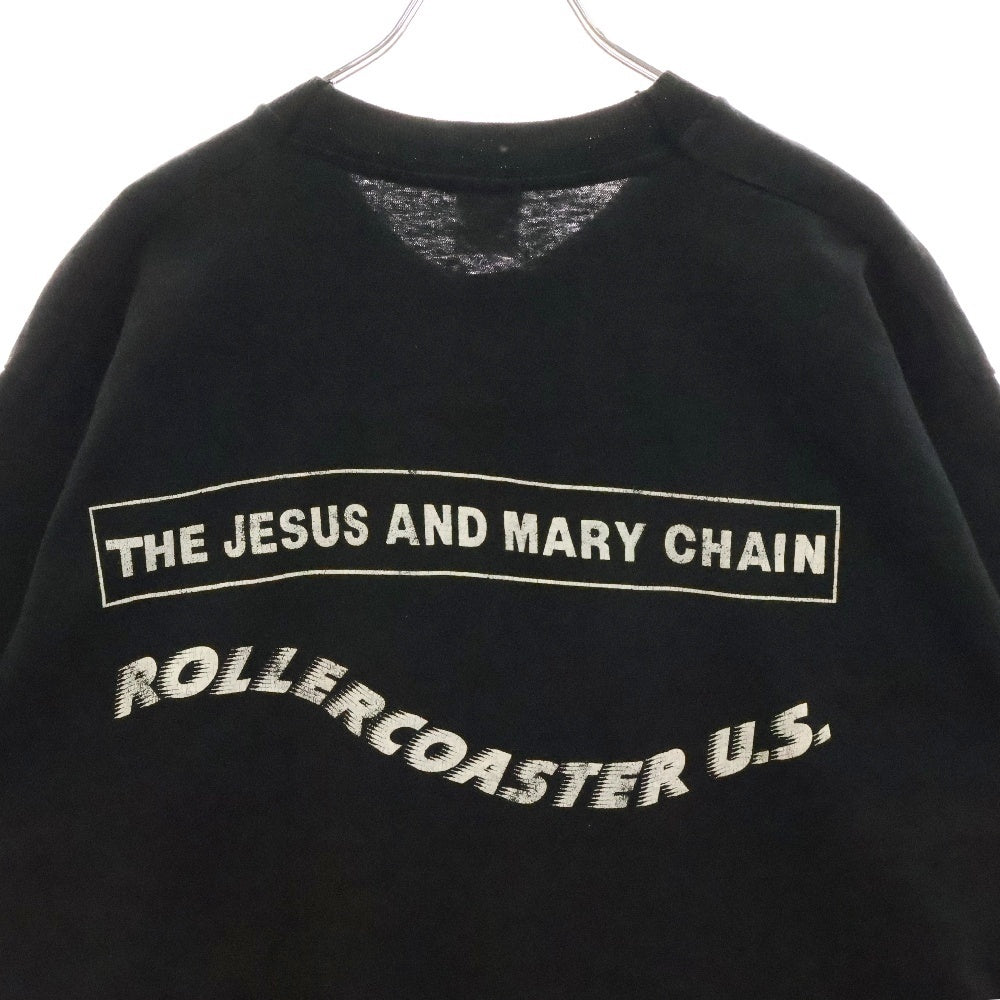 VINTAGE(ヴィンテージ) 90s THE JESUS AND MARY CHAIN ROLLERCOASTER ジーザス&メリーチェイン Tシャツ 半袖カットソー ブラック