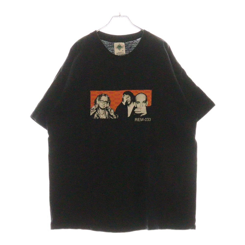 VINTAGE(ヴィンテージ) 90s R.E.M 1999 TOUR Tシャツ 半袖カットソー ブラック
