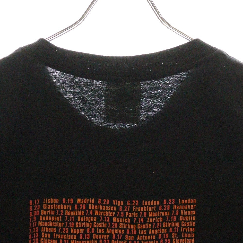 VINTAGE(ヴィンテージ) 90s R.E.M 1999 TOUR Tシャツ 半袖カットソー ブラック