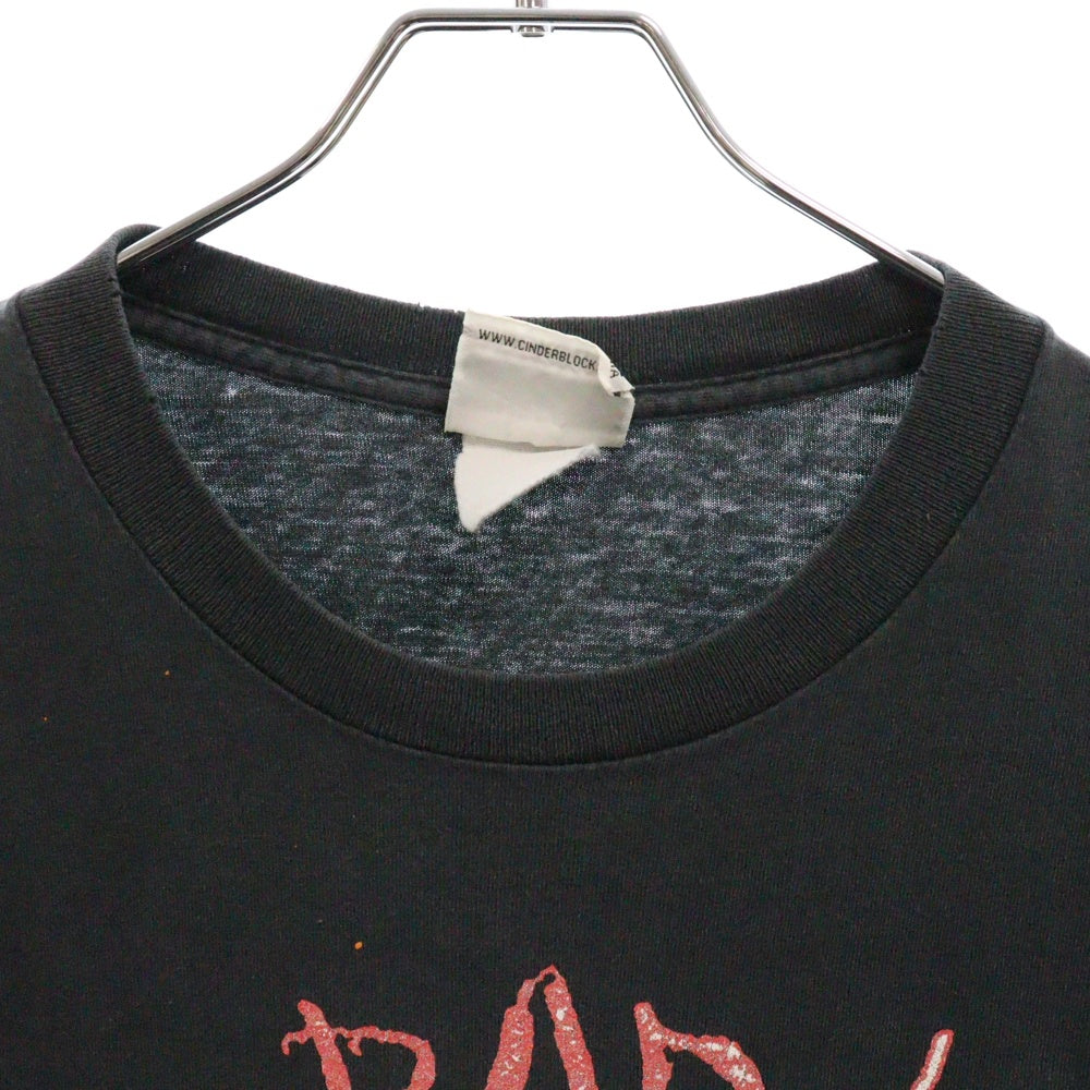 VINTAGE(ヴィンテージ) 90S SEBADOH MORE SCIENCE FOR MORE SCIENCE HIGH セバドー プリント 半袖Tシャツ ブラック