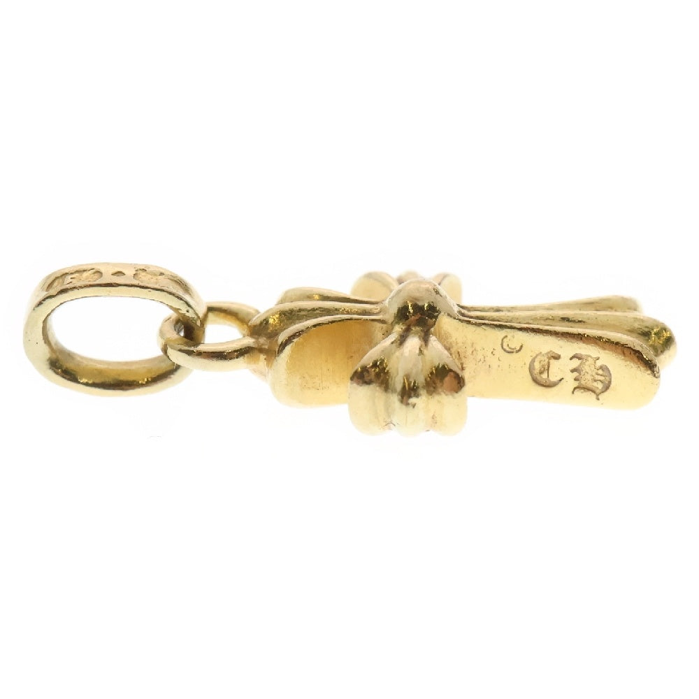 CHROME HEARTS(クロムハーツ) 22K CRS BBYFAT P/DIA ベイビーファットクロス PAVEダイヤ ペンダントトップ ゴールド アフターダイヤ BCA035