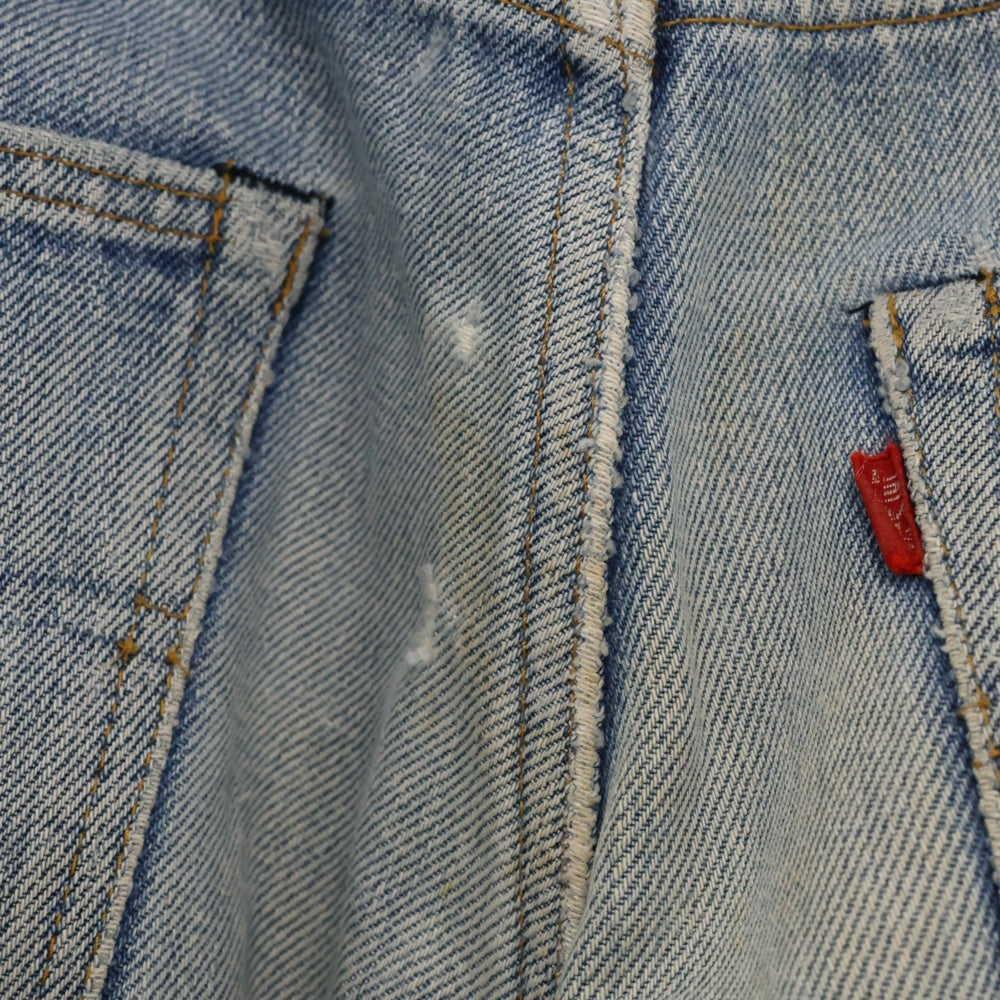 Levi's(リーバイス) 70S VINTAGE 501 66前期 ボタン裏6 ストレートデニムパンツ インディゴ