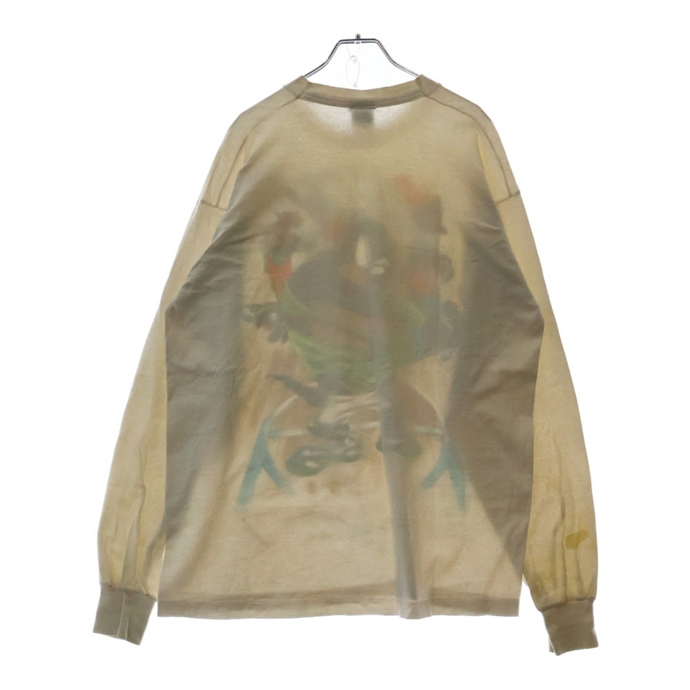 VINTAGE(ヴィンテージ) 90s Tasmanian Devil LS TEE タズマニアンデビル フロントプリント長袖Tシャツ カットソー ホワイト
