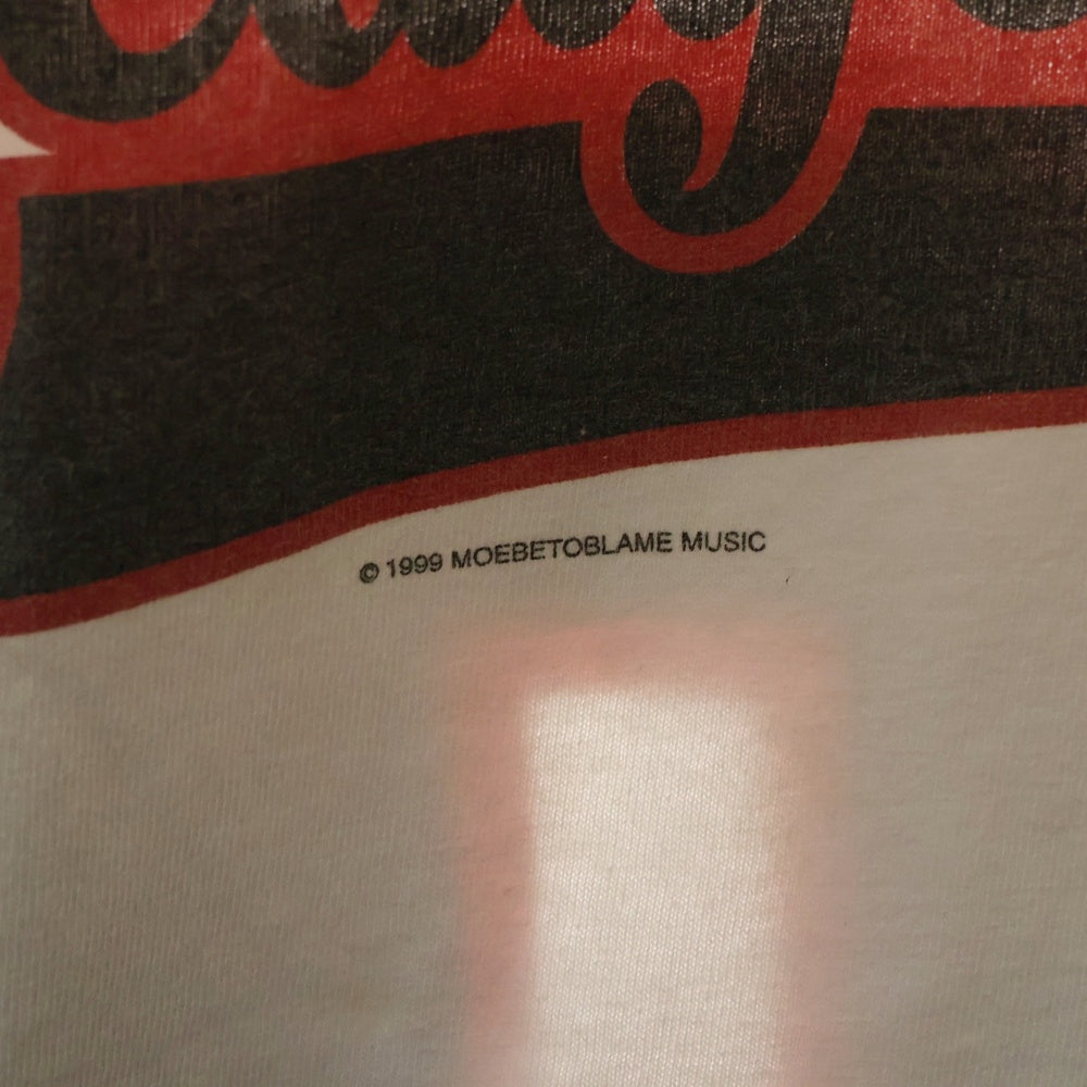 VINTAGE(ヴィンテージ) 90s RED HOT CHILI PEPPERS Californication レッドホットチリペッパーズ カリフォルニケイション ラグランスリーブ Tシャツ 長袖カットソー ホワイト/レッド
