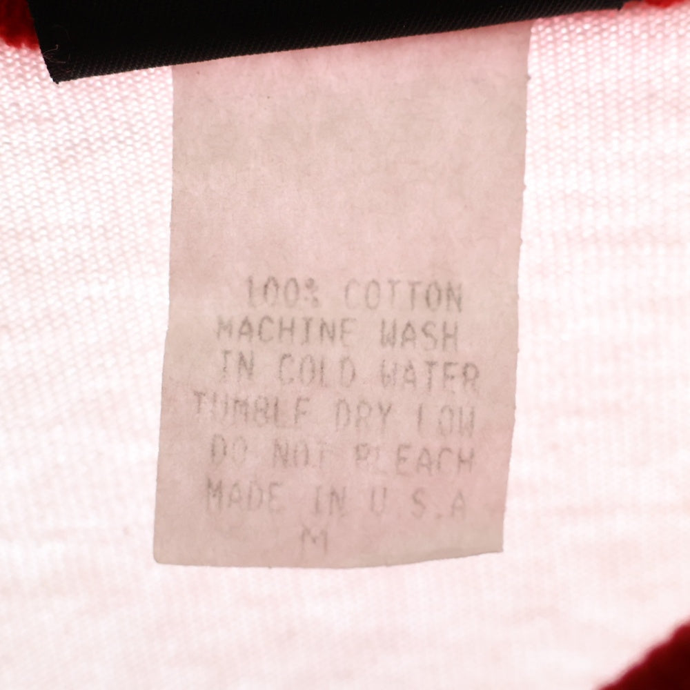 VINTAGE(ヴィンテージ) 90s RED HOT CHILI PEPPERS Californication レッドホットチリペッパーズ カリフォルニケイション ラグランスリーブ Tシャツ 長袖カットソー ホワイト/レッド