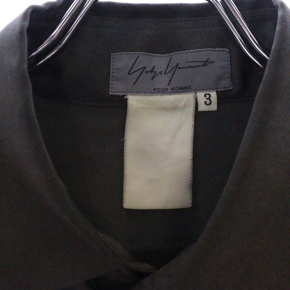 Yohji Yamamoto POUR HOMME(ヨウジヤマモト プールオム) 01AW ARCHIVE ギャングスター期 ピンナップガールシャツ 長袖シャツ