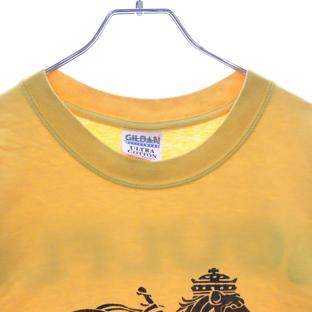 VINTAGE(ヴィンテージ) 00S SOULFLY 両面プリント 半袖Tシャツ イエロー