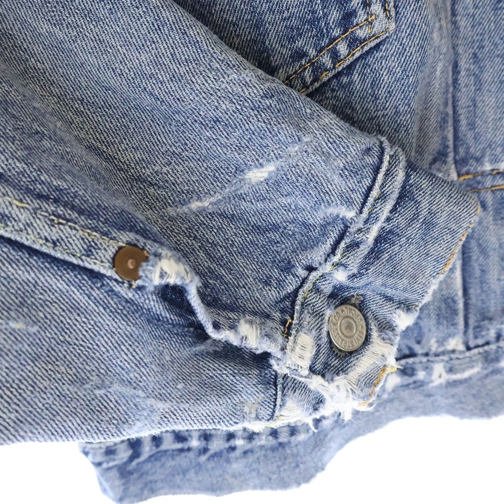 Levi's(リーバイス) 50s VINTAGE 507XX 2nd セカンド ハギ付き ボタン裏刻印17 Gジャン デニム ジャケット インディゴ