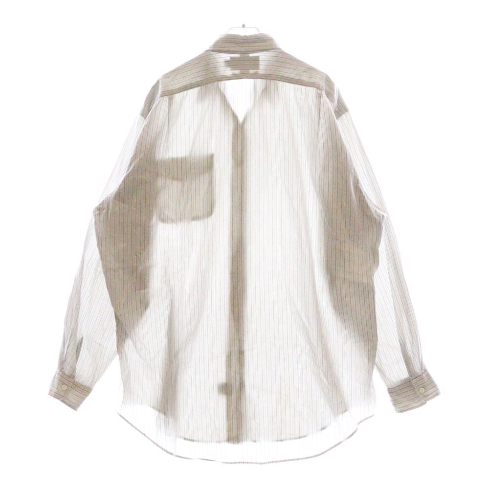 RRL(ダブルアールエル) 90s 三ツ星タグ ストライプ オープンカラー シャツ 長袖シャツ