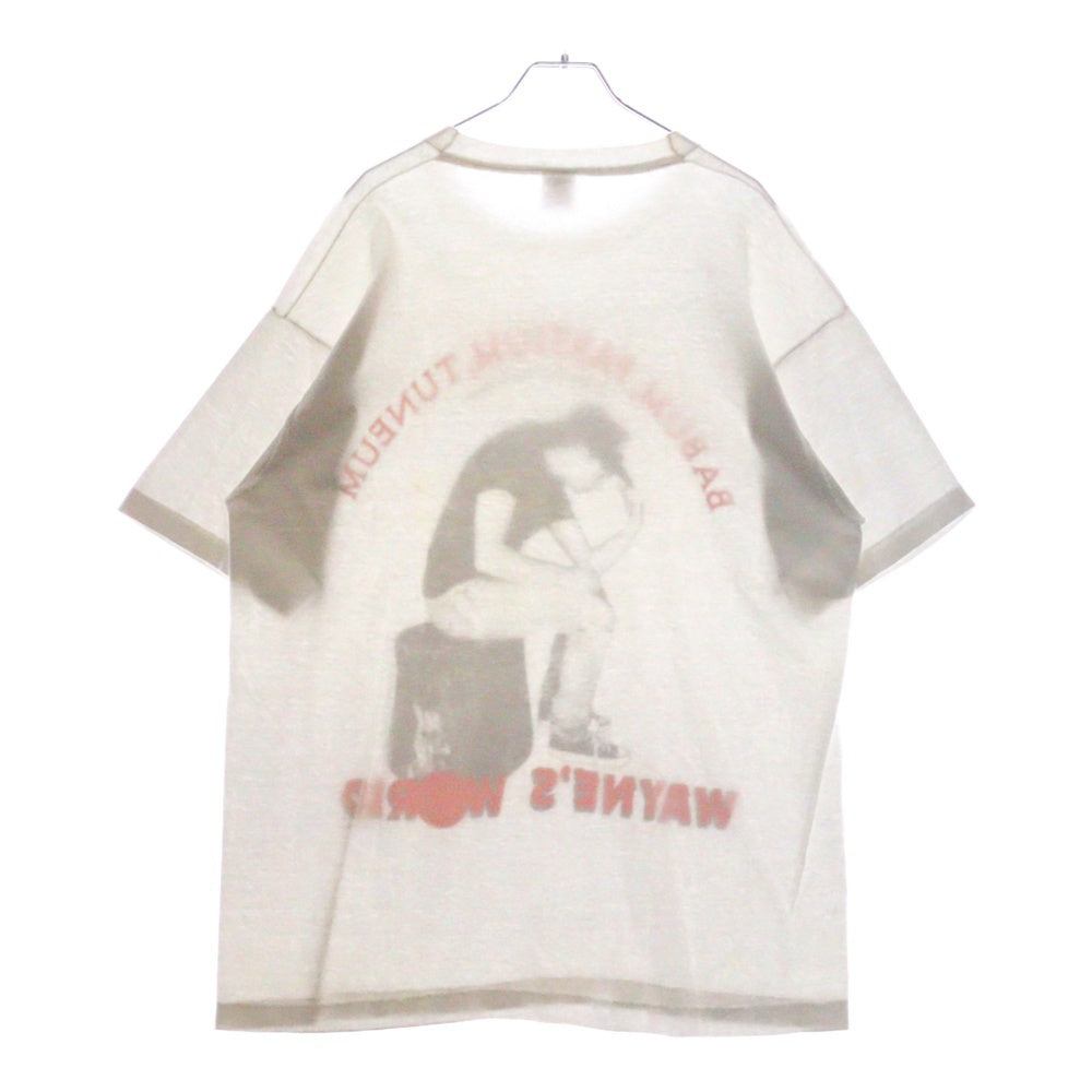 VINTAGE(ヴィンテージ) 90s BABUM PARTIUM TUNEUM Tシャツ 半袖カットソー ホワイト