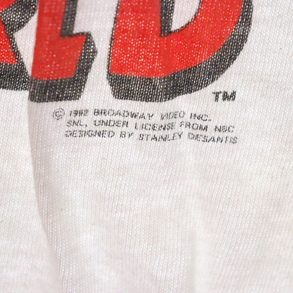 VINTAGE(ヴィンテージ) 90s BABUM PARTIUM TUNEUM Tシャツ 半袖カットソー ホワイト