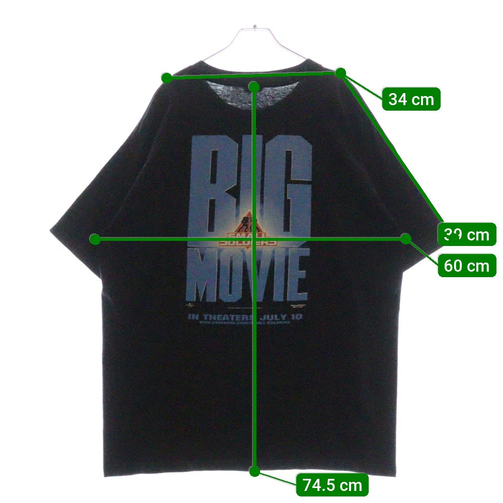VINTAGE(ヴィンテージ) 90s SMALL SOLDIERS MOVIE TEE スモール ソルジャーズ Tシャツ 半袖カットソー ブラック