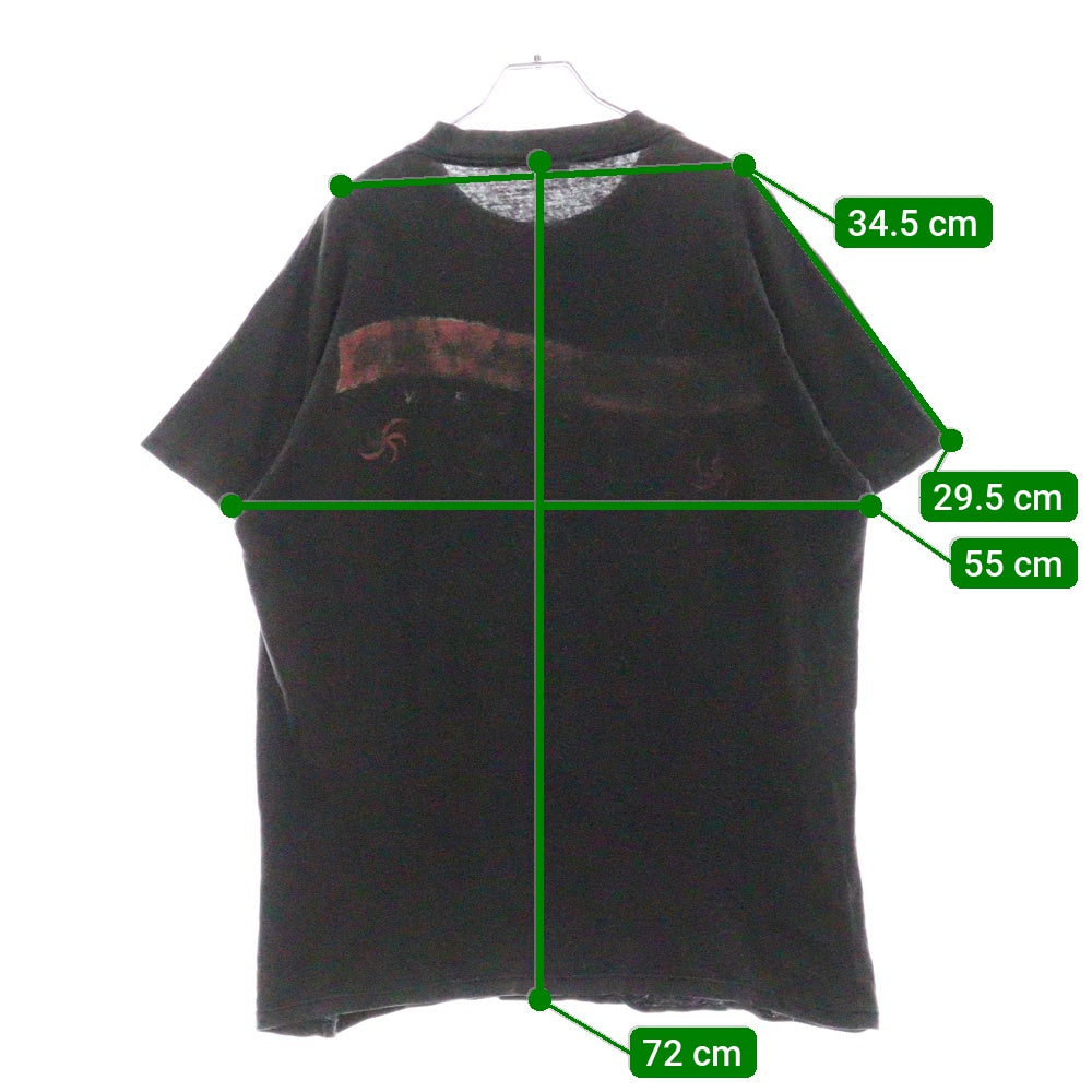 VINTAGE(ヴィンテージ) 90s RED HOT CHILI PEPPERS 1995 ONE HOT MINUTE TEE レッドホットチリペッパーズ 両面プリント半袖Tシャツ カットソー ブラック