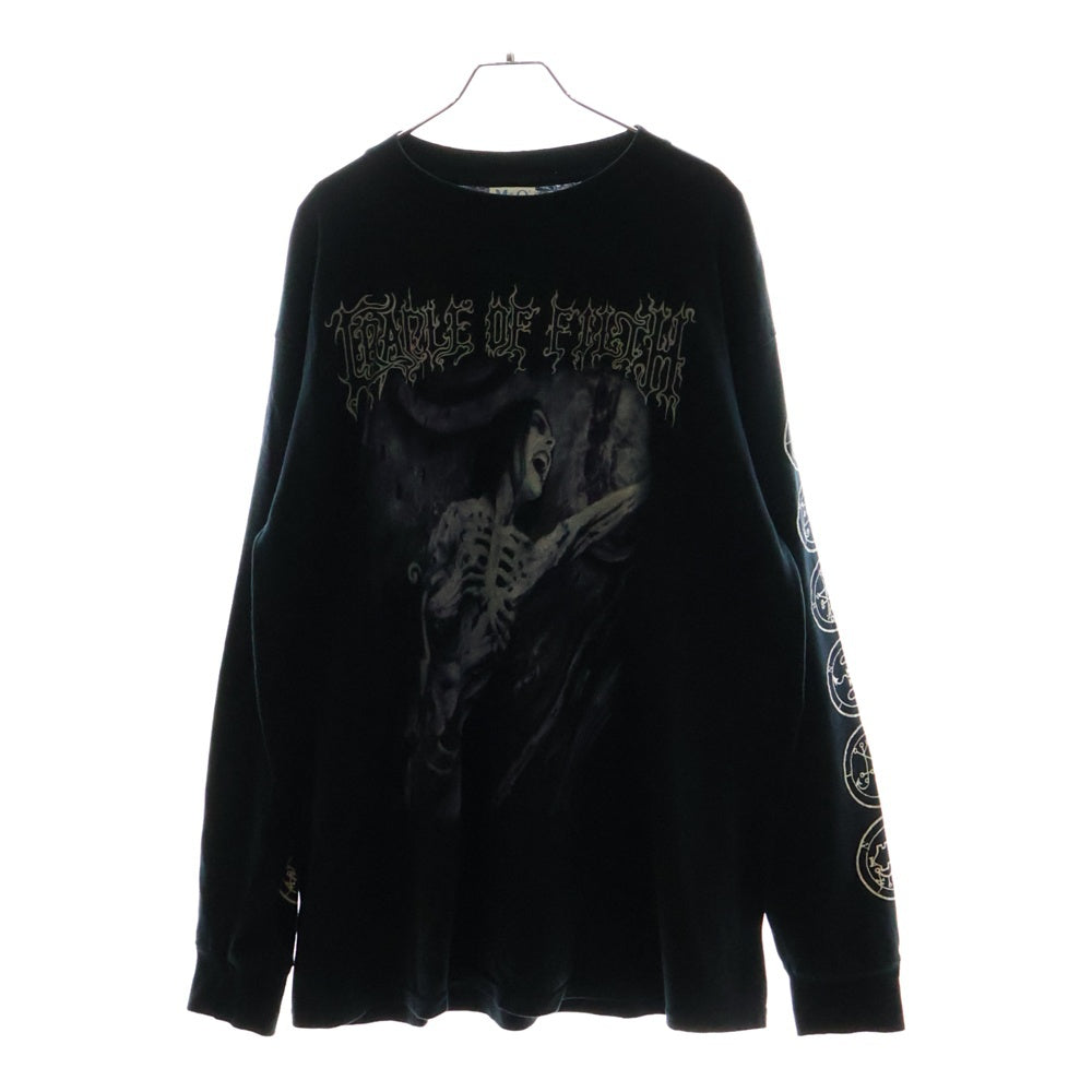 VINTAGE(ヴィンテージ) 90s CRADLE OF FILTH TOTAL FUCKING DARKNESS LS クレイドル・オブ・フィルス トータル・ファッキング・ダークネス ロングスリーブ Tシャツ 長袖カットソー